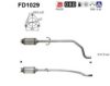 AS FD1029 Soot/Particulate Filter, exhaust system